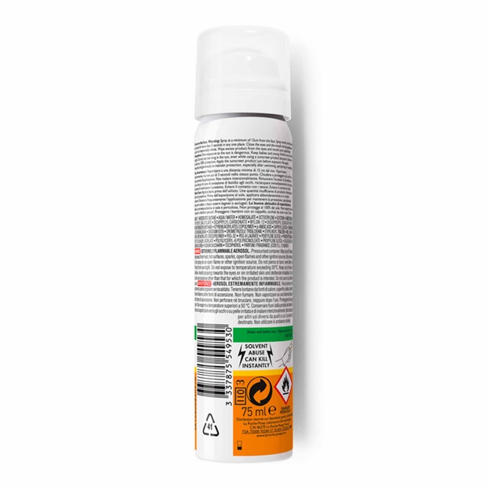 Bruma Facial Invisível SPF50 Anthelios 75ml La Roche Posay 2
