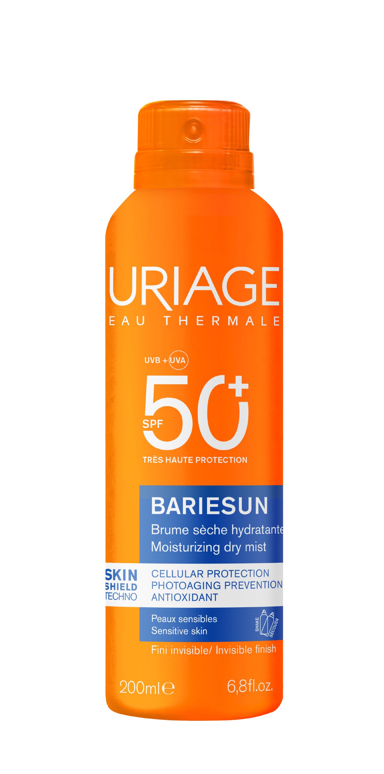 Imagem 0 de Protetor Solar Bruma Seca SPF50 Bariésun 200ml Uriage