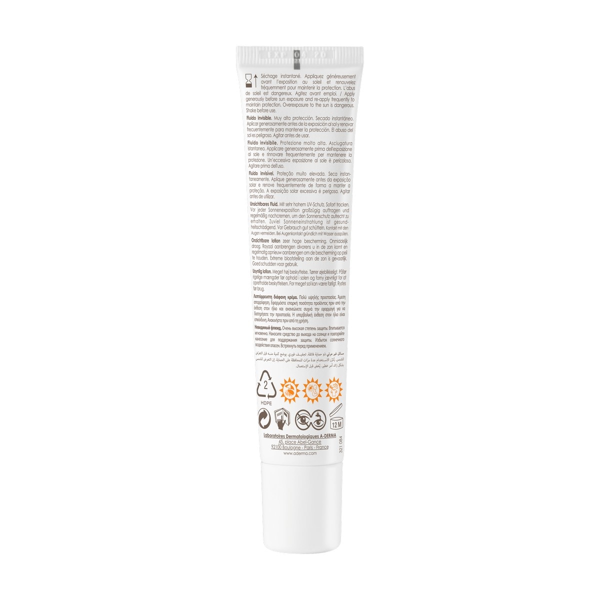 Protetor Solar Fluido Solar Rosto Invisível Protect SPF50 + - 40 ml 2