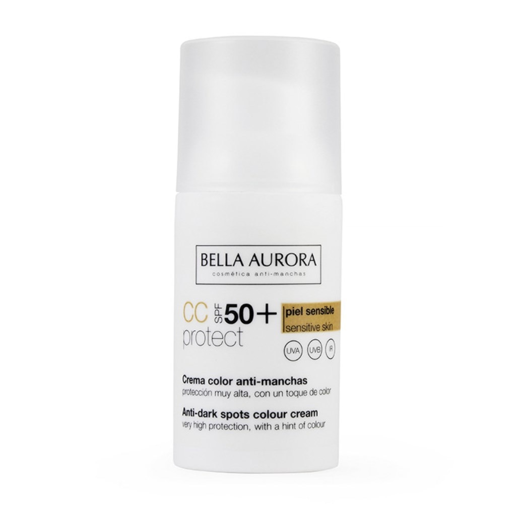 CC Cream Antimanchas SPF50+ Protect Pele Sensível 30ml Bella Aurora 1