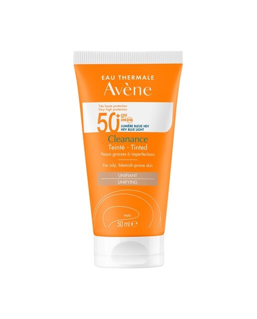 Protetor Solar Facial Cleanance SPF 50+ com Cor - 50 ml 1