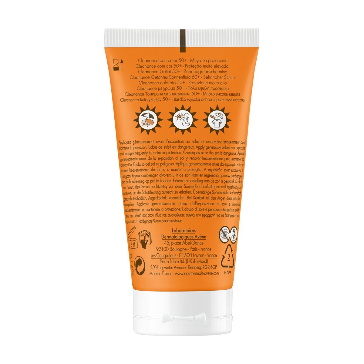 Protetor Solar Facial Cleanance SPF 50+ com Cor - 50 ml 2