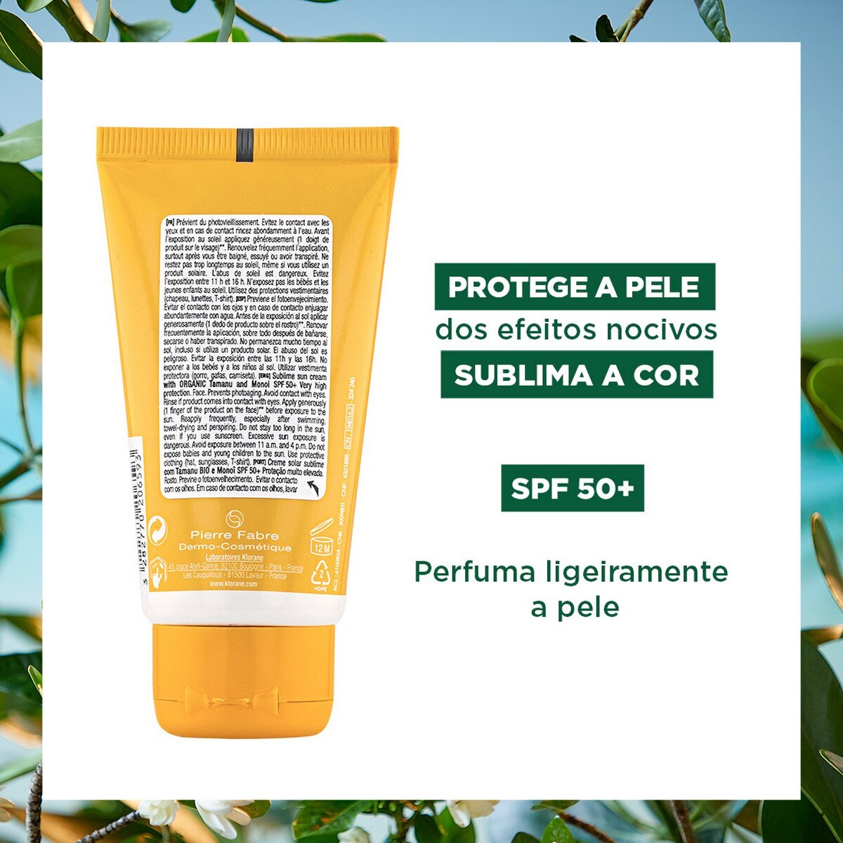 Protetor Solar Facial Polysianes Creme Sublime SPF 50 - 50 ml 5