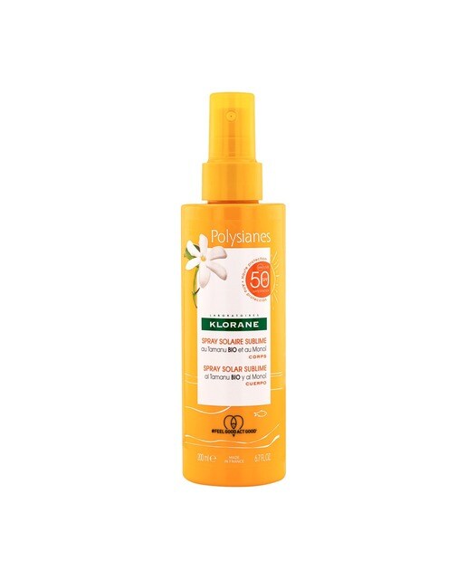 Protetor Solar Polysianes Spray Sublime SPF 50 200ml Klorane 1