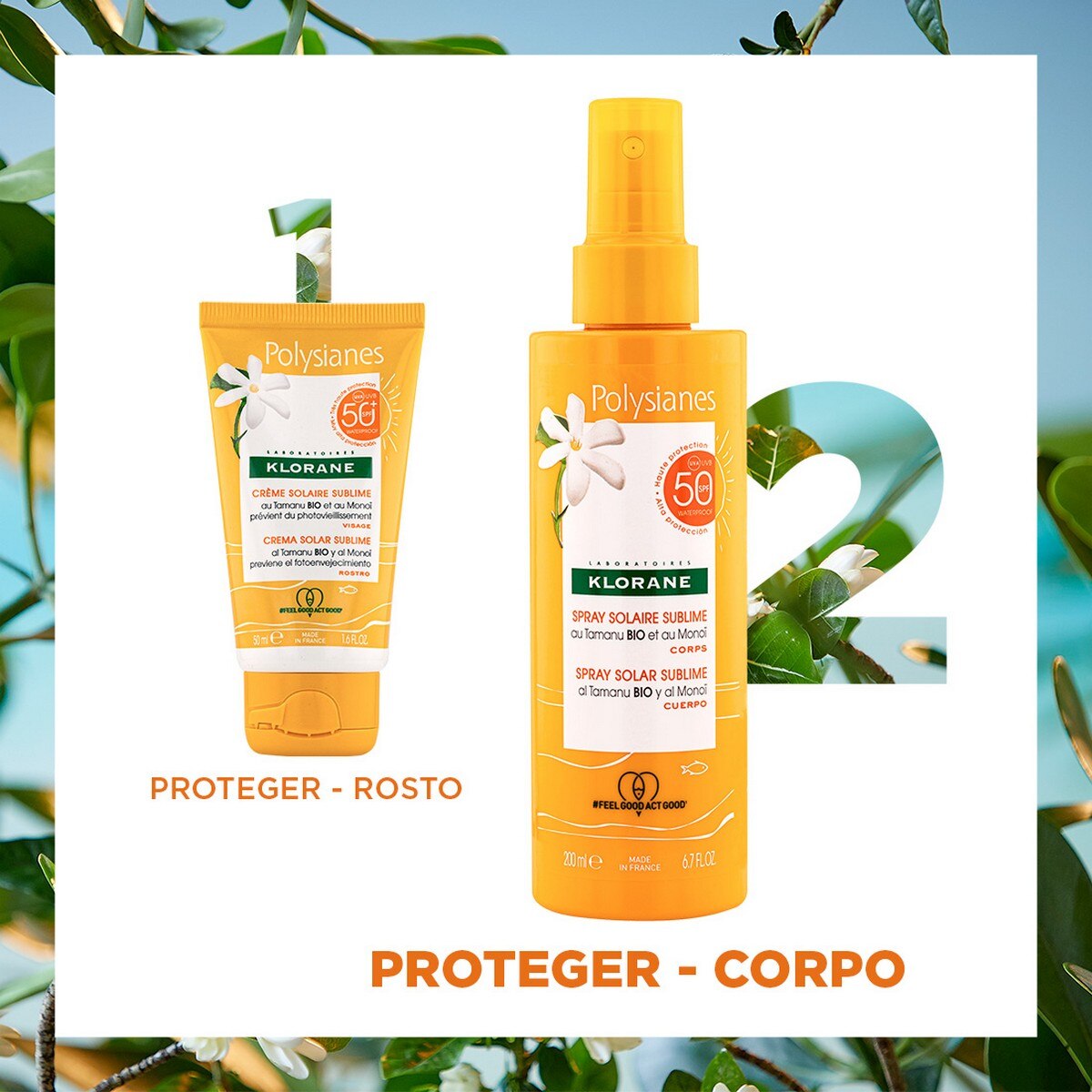 Protetor Solar Polysianes Spray Sublime SPF 50 200ml Klorane 7