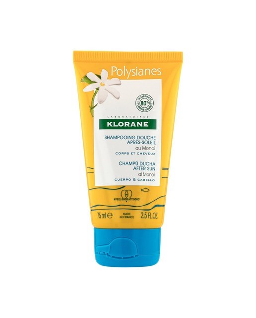 Champô e Gel Banho Polysianes After Sun 75ml Klorane 1