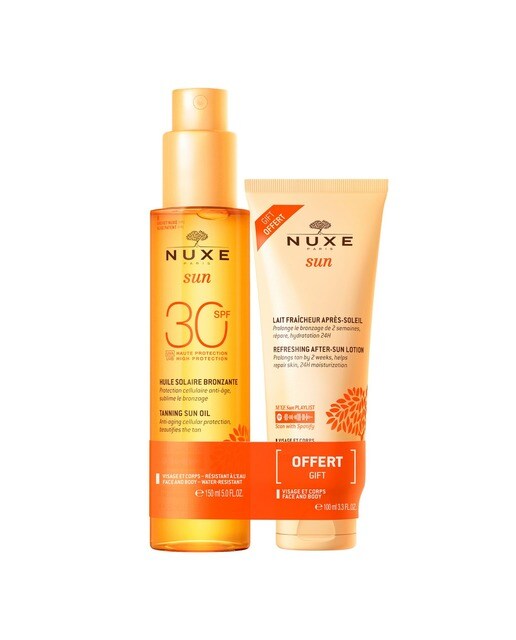 Imagem 0 de Kit Protetor Solar em Óleo Rosto e Corpo SPF30 & Leite Pós-solar - 150 +100 ml