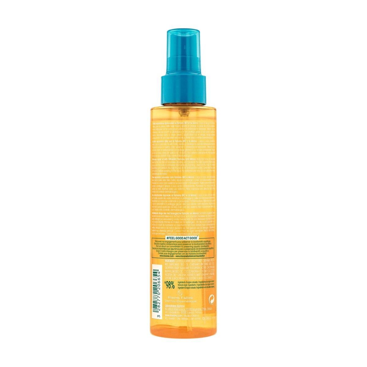 Óleo Reparador Pós-Solar Polysianes 150ml Klorane 2