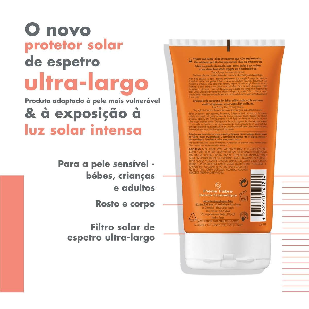 Protetor Solar SPF50+ Fluido s/ Perfume - 150 ml 2