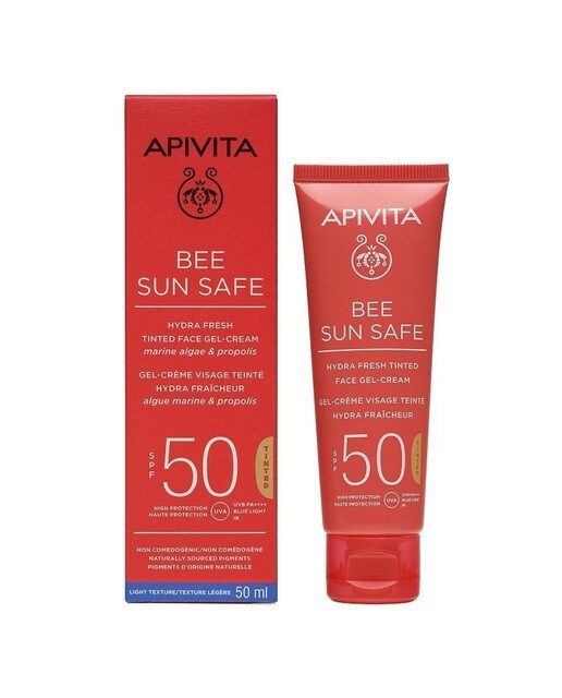 Imagem 0 de Protetor Solar Rosto com Cor Bee Sun Safe SPF50 - 50 ml