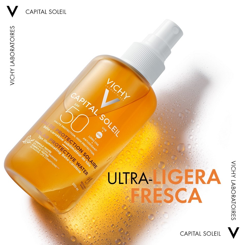 Protetor Solar Água Protetora Bronze Capital Soleil SPF50+ - 200 ml 3