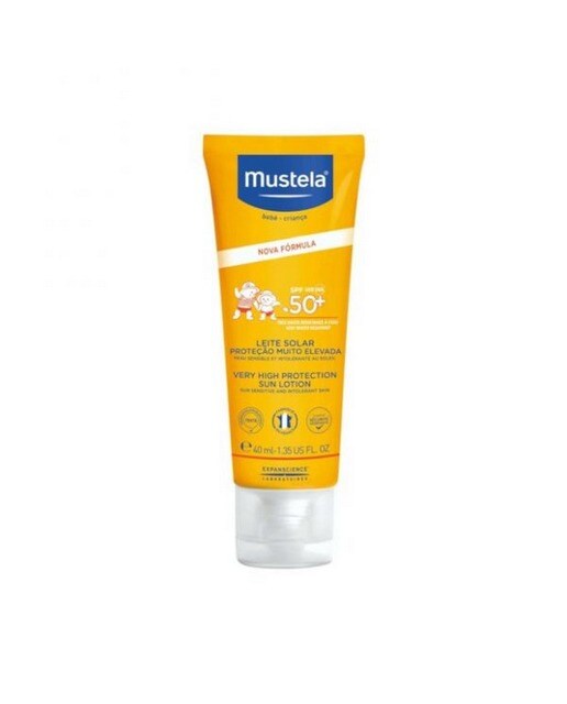 Protetor Solar em Leite solar Proteção muito elevada de rosto - SPF 50+ (40 ml) - todos os tipos de pele - pele atópica 1