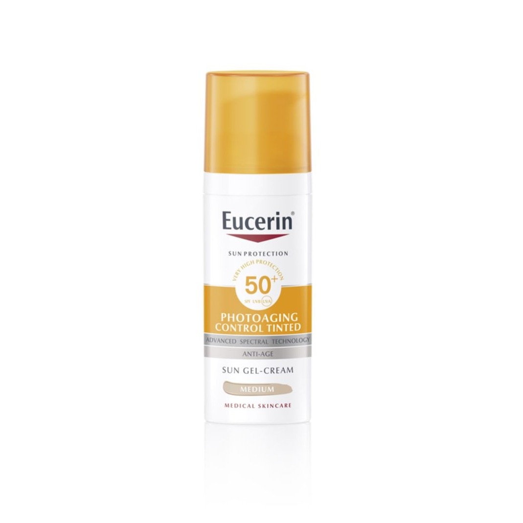 Protetor Solar em Creme Solar Rosto CC Cream FPS 50+ 50ml Eucerin 1