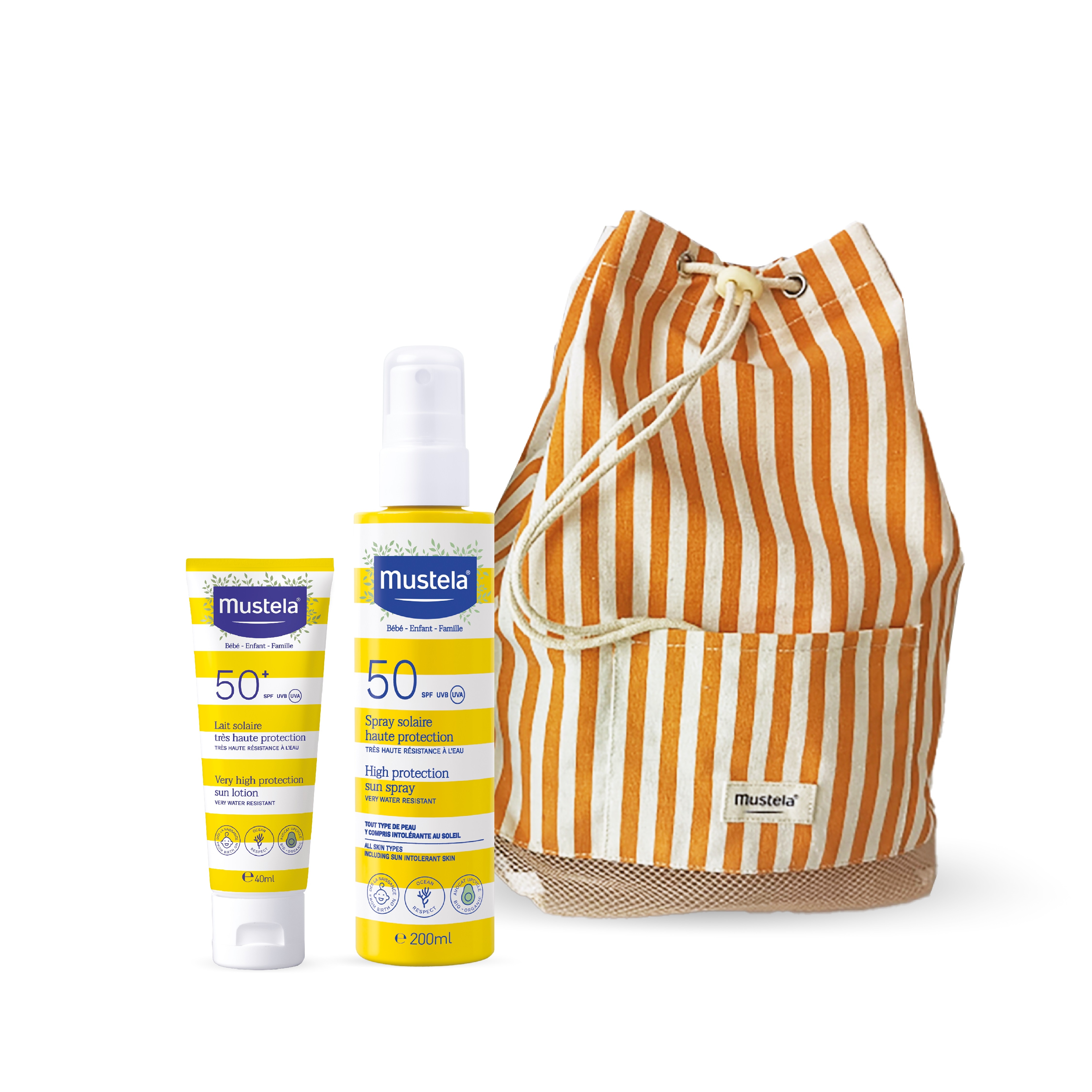 Imagem 0 de Coffret Mochila Proteção Solar Amarela - 200+40 ml