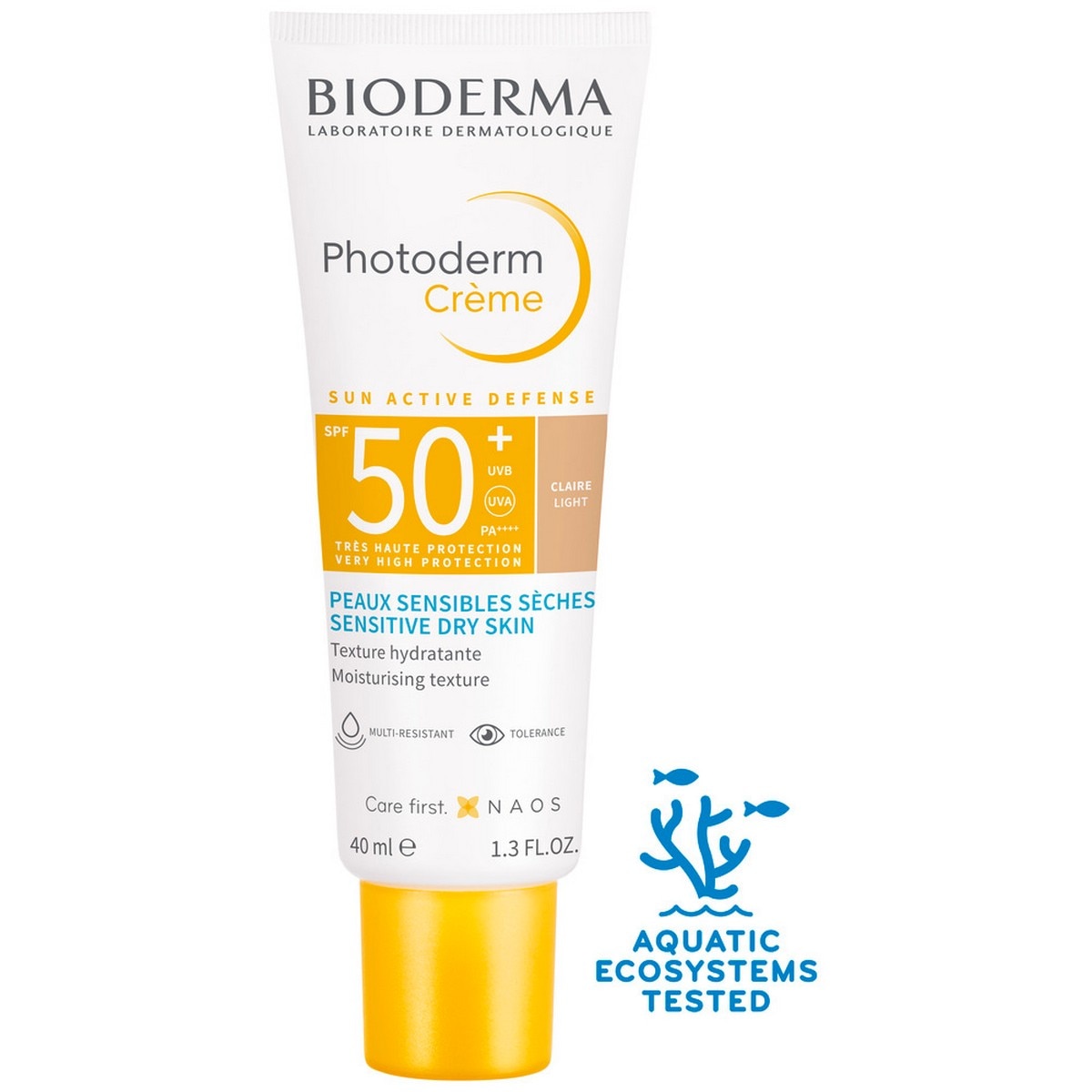 Protetor Solar com Cor Creme Photoderm SPF50 + - 40 ml Claro 1