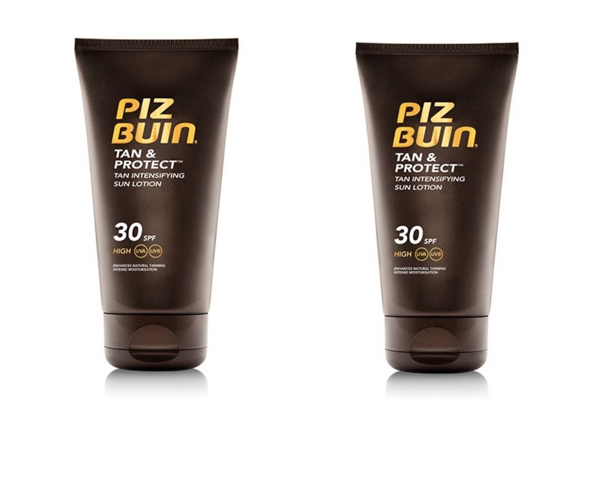 Imagem 0 de Duo Protetor Solar Loção Solar Tan & Protect® SPF30 + - 2x150 ml