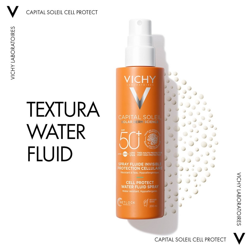 Protetor Solar Spray Cell Protect SPF 50 - 200 ml 4