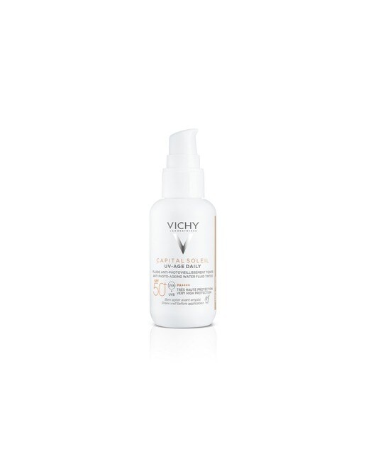 Imagem 0 de Protetor Solar de Rosto Capital Soleil SPF 50 Uv Age Daily Care c/ Cor - 40 ml