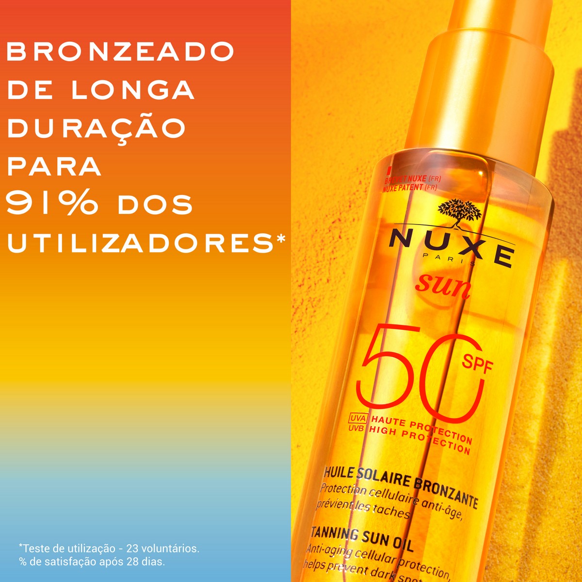 Protetor Solar em Óleo Bronzeador Rosto e Corpo SPF 50 - 150 ml 4