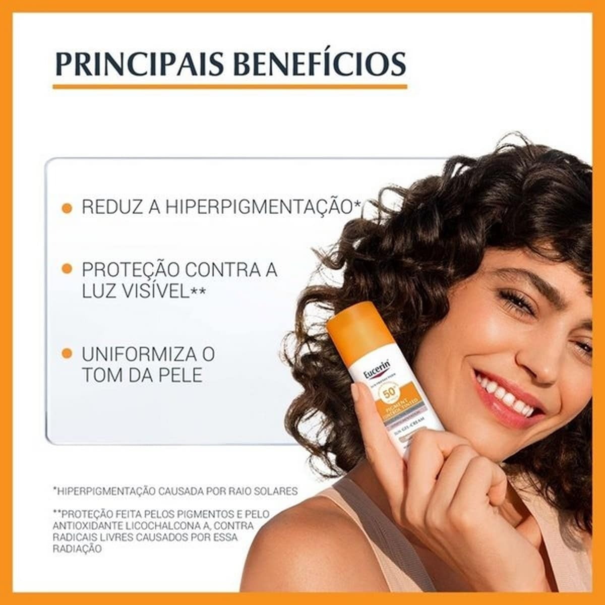 Protetor Solar Pigment Control Tinted SPF50 + Médio - 50 ml Claro-2