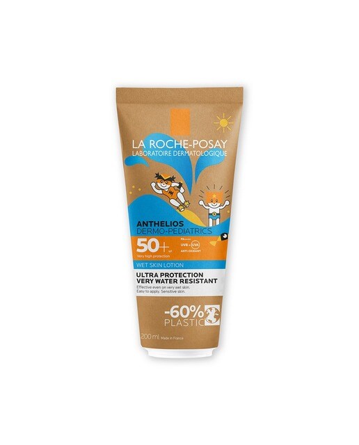 Imagem 0 de Protetor Solar Anthelios Wet Skin Eco Tube Dermo-Pediatrics SPF50+ - 200 ml