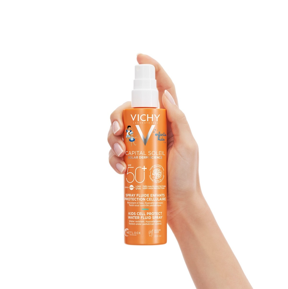 Protetor Solar de Corpo Cell Protect Infantil SPF 50 - 200 ml 4