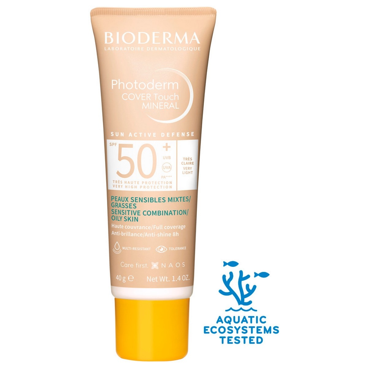 Imagem 0 de Protetor Solar Cover Touch Mineral Photoderm SPF50 + - 40 g