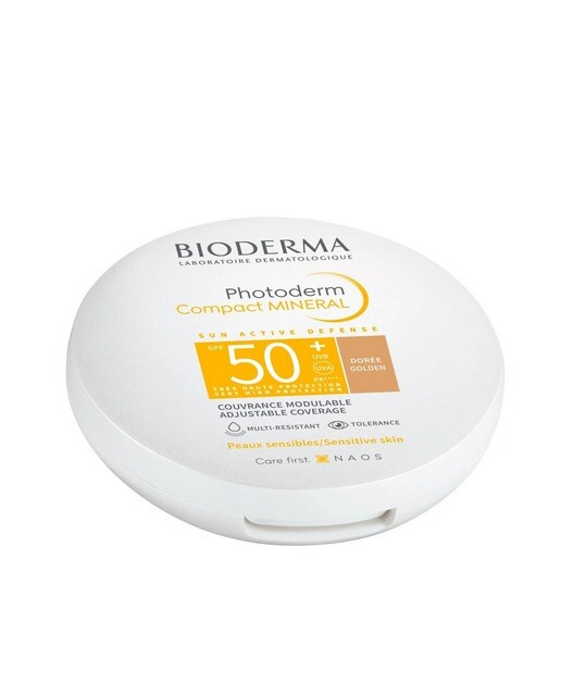 Proteção Compact Mineral Photoderm SPF50+ - 10 g Dourado-1
