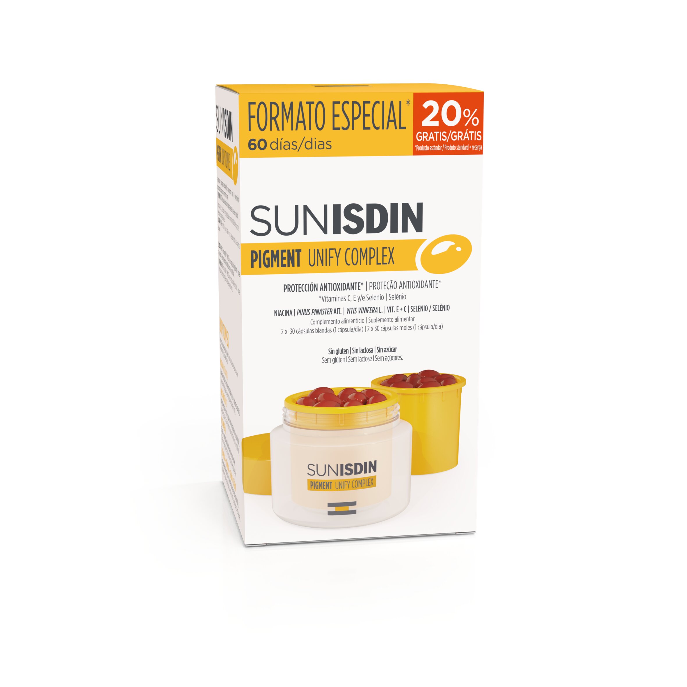 Imagem 0 de Sunisdin Pigment Duo -20% - 60 caps