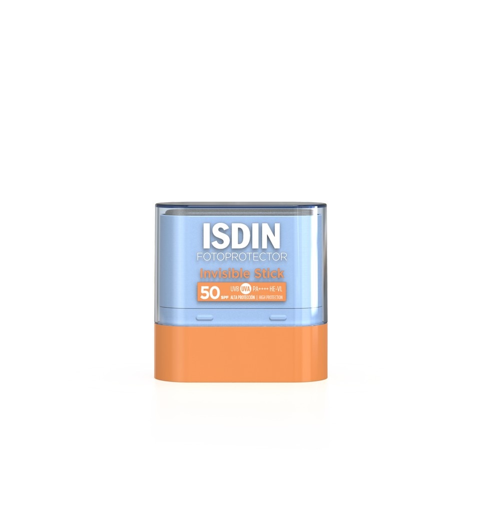 Imagem 0 de Protetor Solar Stick Invisível Facial e para Zonas Sensíveis ISDIN Fotoprotector Invisible Stick SPF50