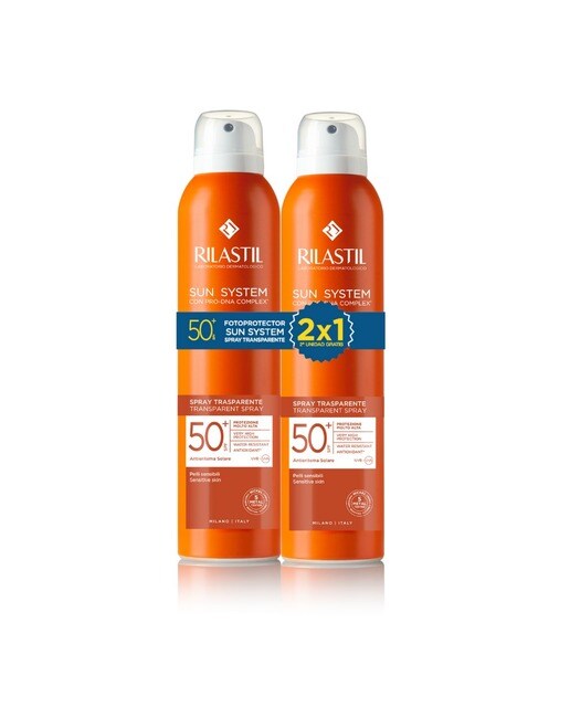 Imagem 0 de Protetor Solar Rilastil Sun System 50+ Spray Transparente