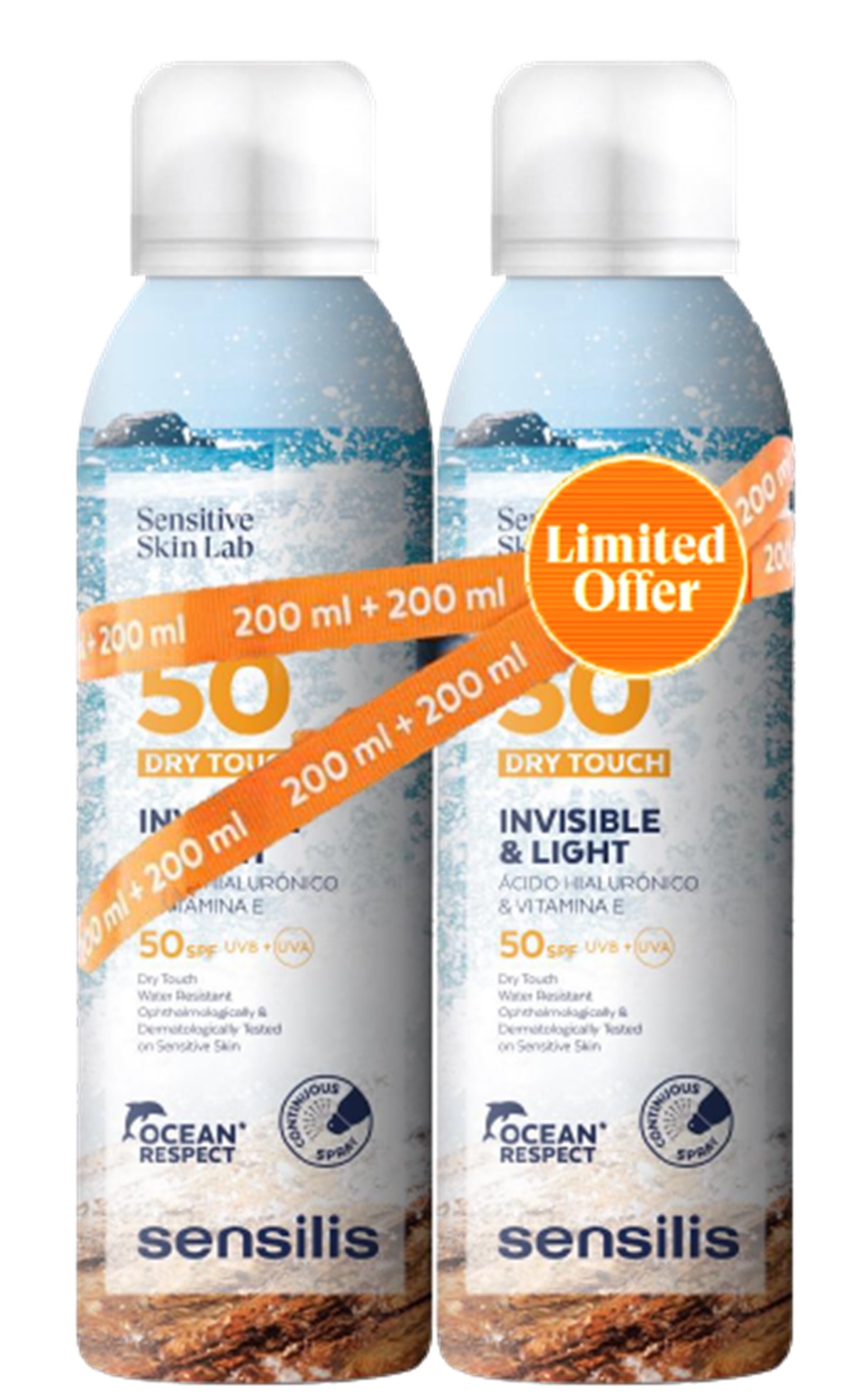 Imagem 0 de Protetor Solar Body Spray SPF50 Toque Seco