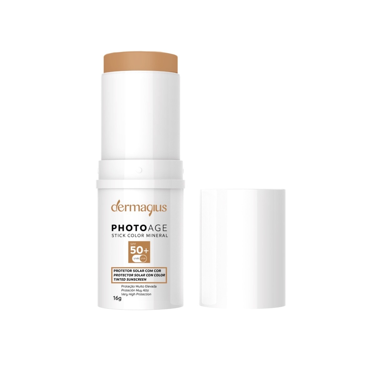 Imagem 0 de Protetor Solar com Cor Photoage Stick Color Mineral FPS 50+ Nude