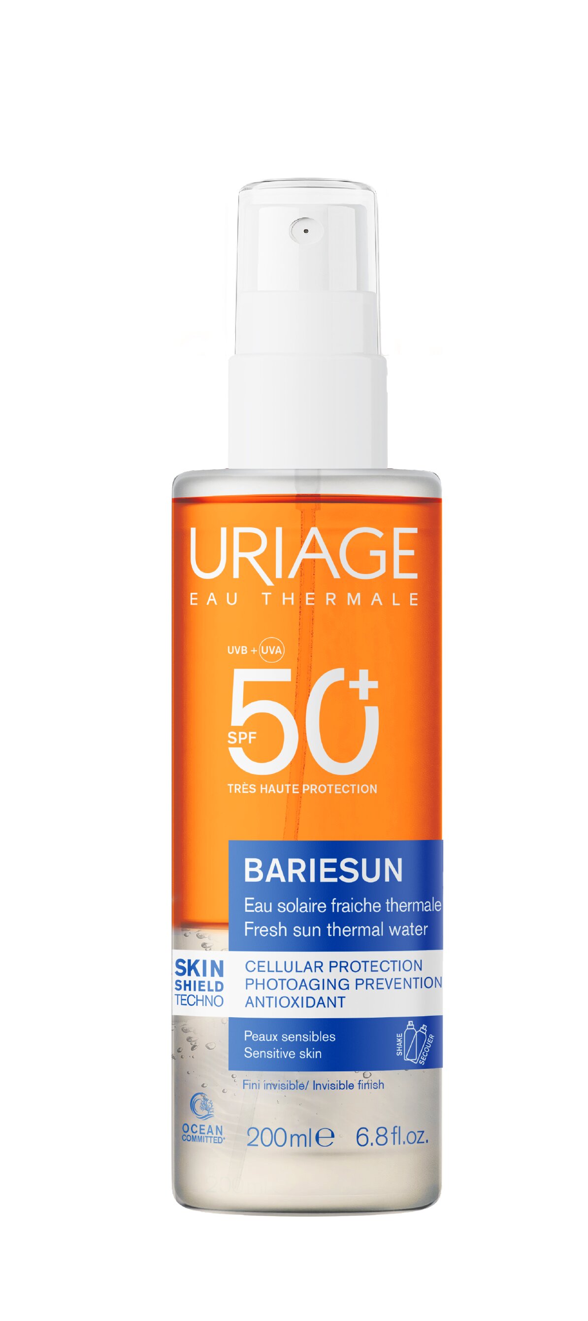 Imagem 0 de Protetor Solar Bariésun Água Solar Fresca Termal SPF50+
