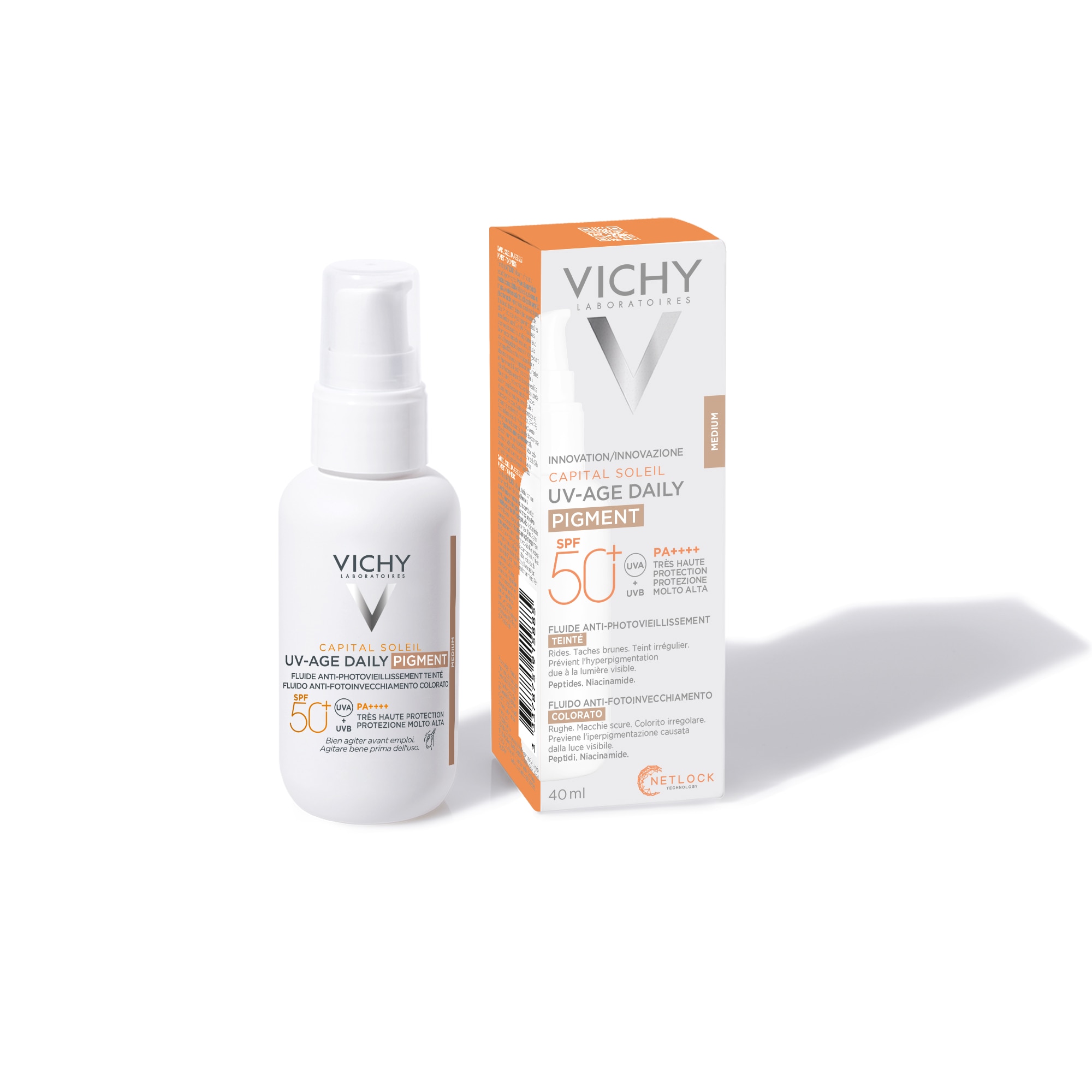 Protetor Solar para Rosto em Fluido UV-Age FPS 50+ Médio 3