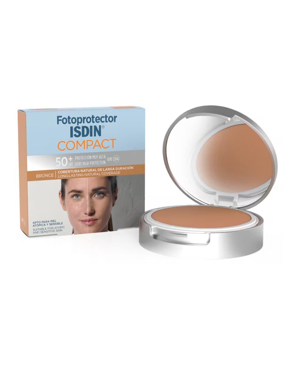 Maquillagem Fotoprotector Compact FPS 50+ Bronze-2