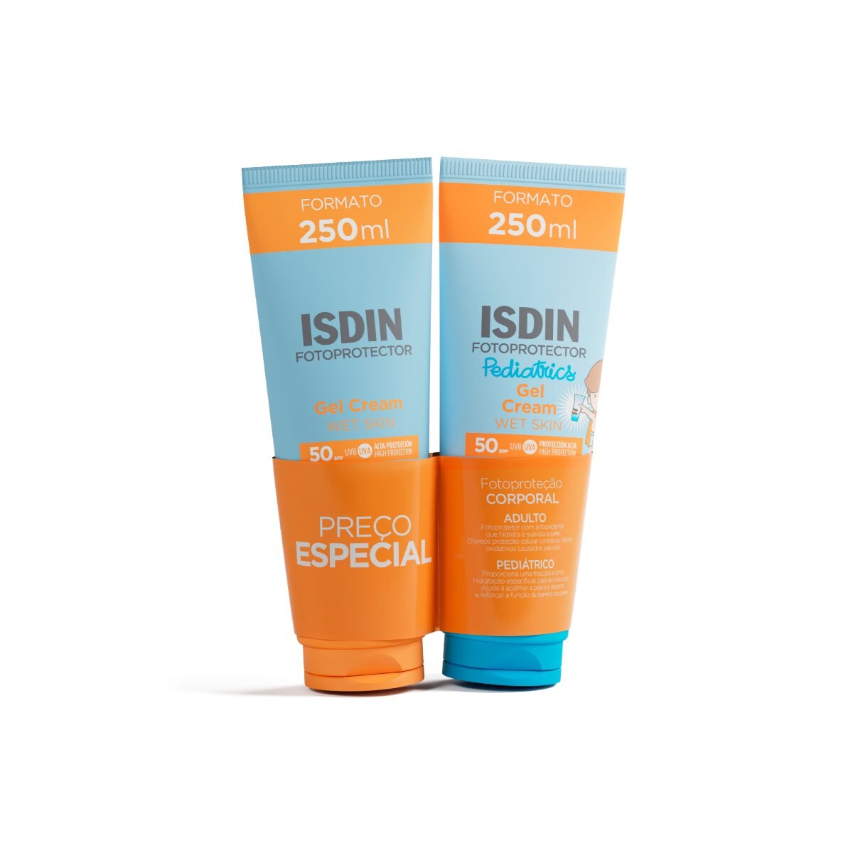 Imagem 0 de Pack Fotoprotector Gel Cream + Pediatrics Gel Cream