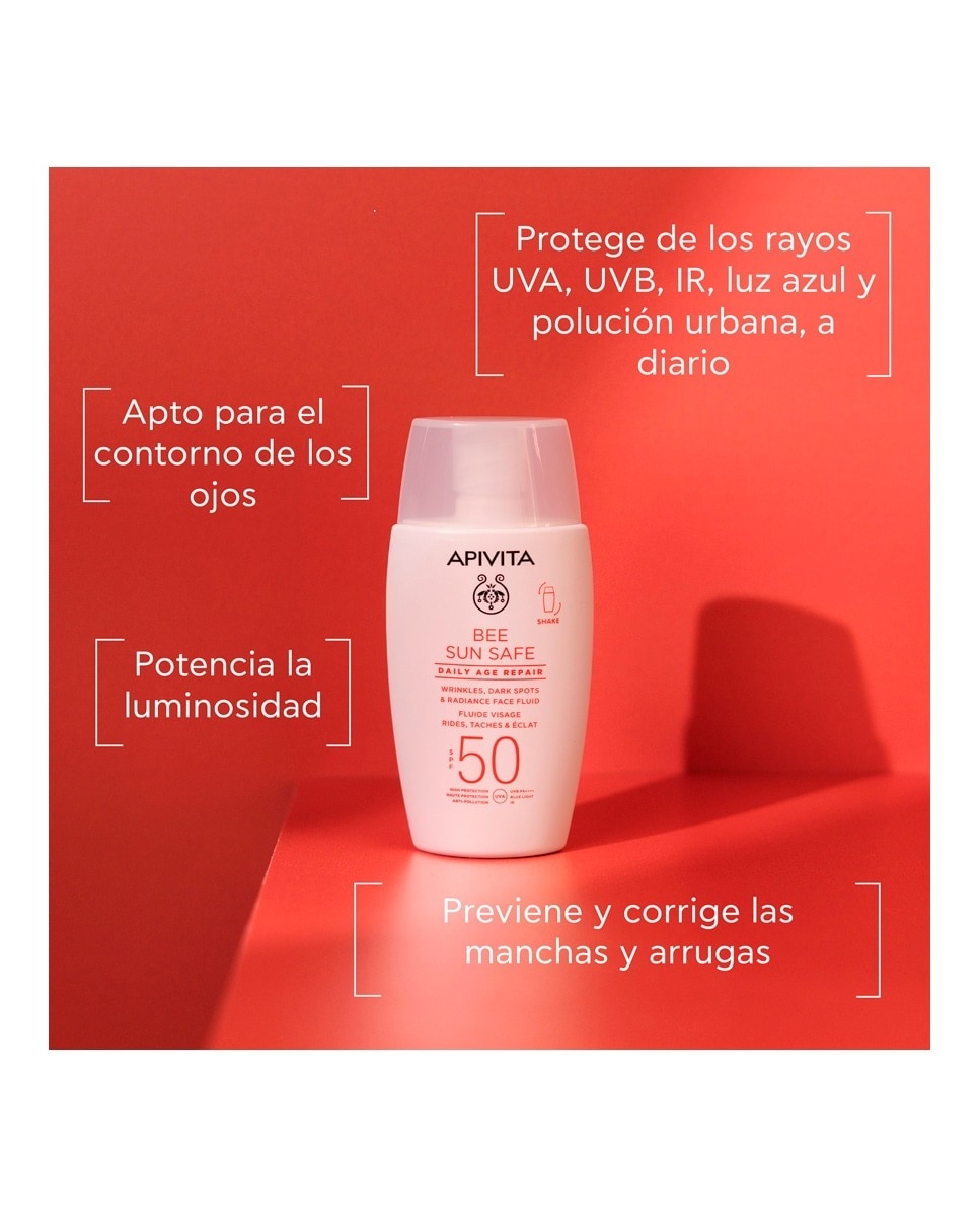 Fluido Facial Reparador Antienvelhecimento Diário SPF50 2