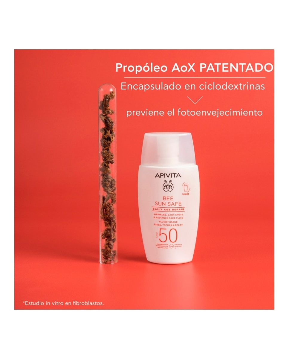 Fluido Facial Reparador Antienvelhecimento Diário SPF50 6