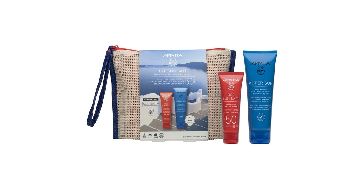 Imagem 0 de Coffret Bee Sun Safe Gel-Creme FPS 30 + Pós-Solar c/ oferta de Bolsa