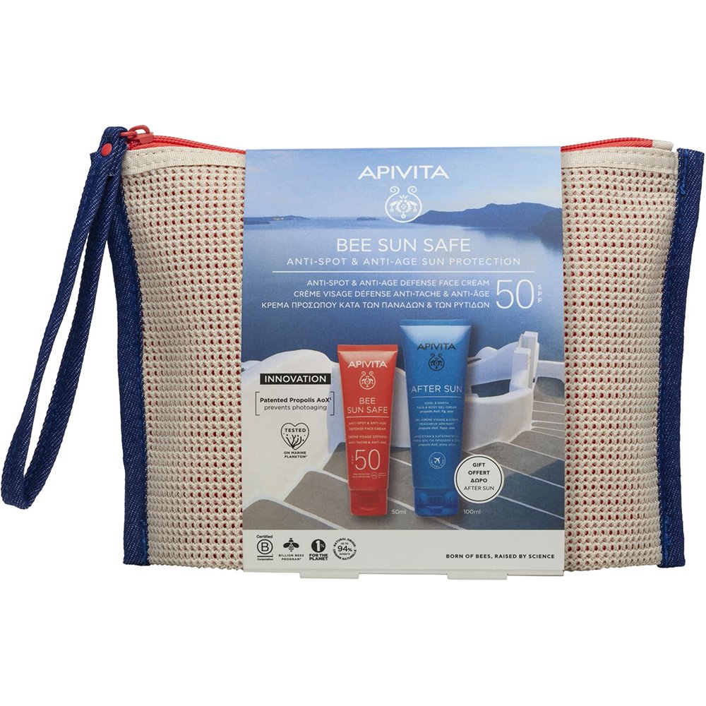 Coffret Bee Sun Safe Creme Anti-Manchas FPS 50 + Pós-Solar c/ Oferta de Bolsa 3