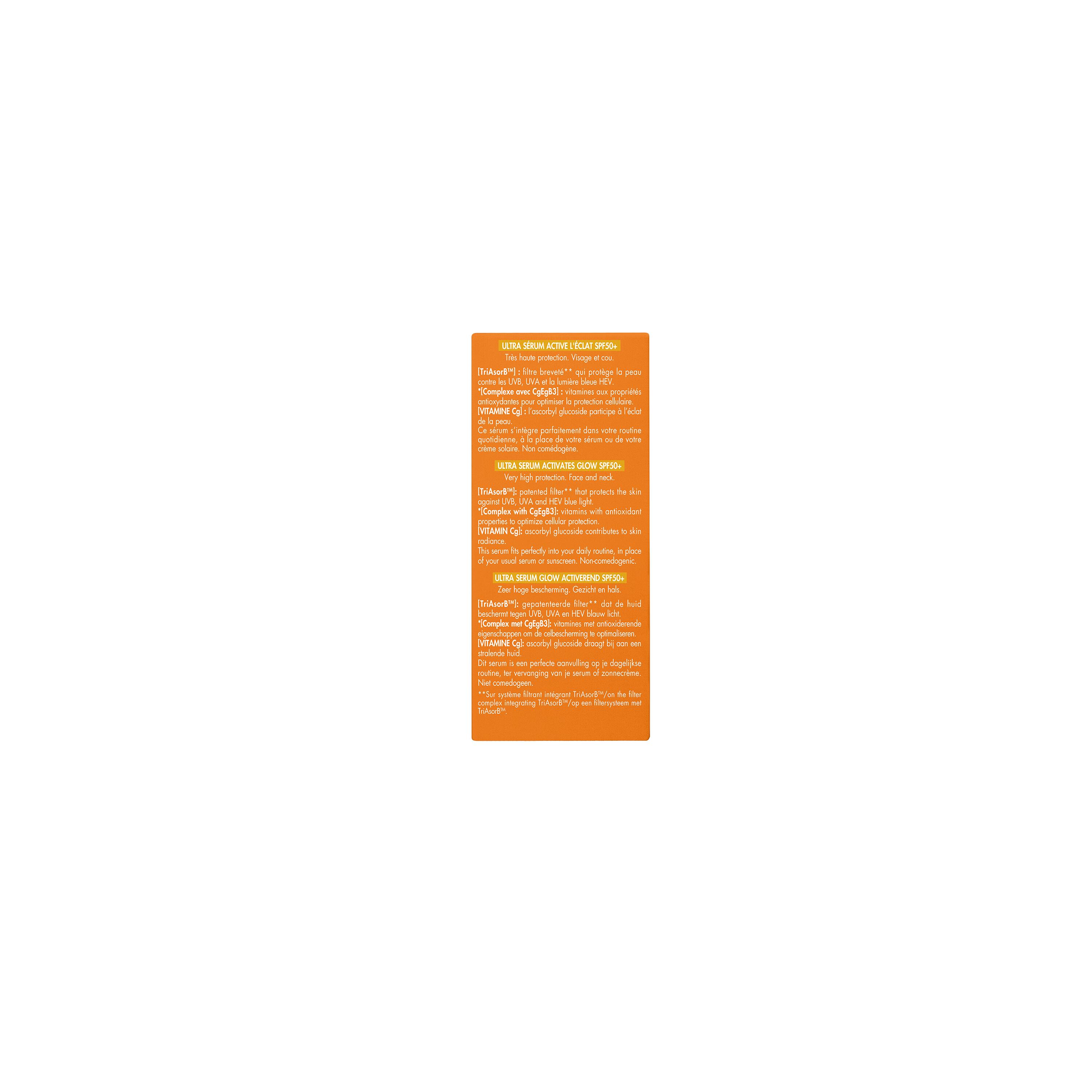 Ultra Sérum FPS 50+ Ativador de Luminosidade 3