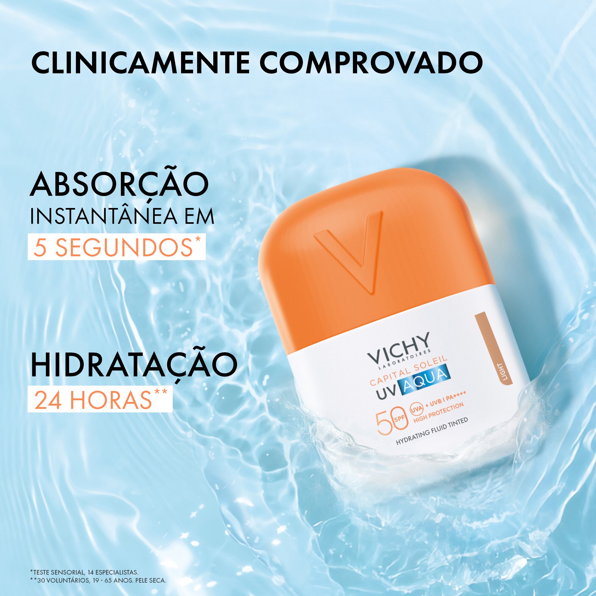 Fluido Hidratante Invisível UV Aqua FPS 50 - Leve Light-4