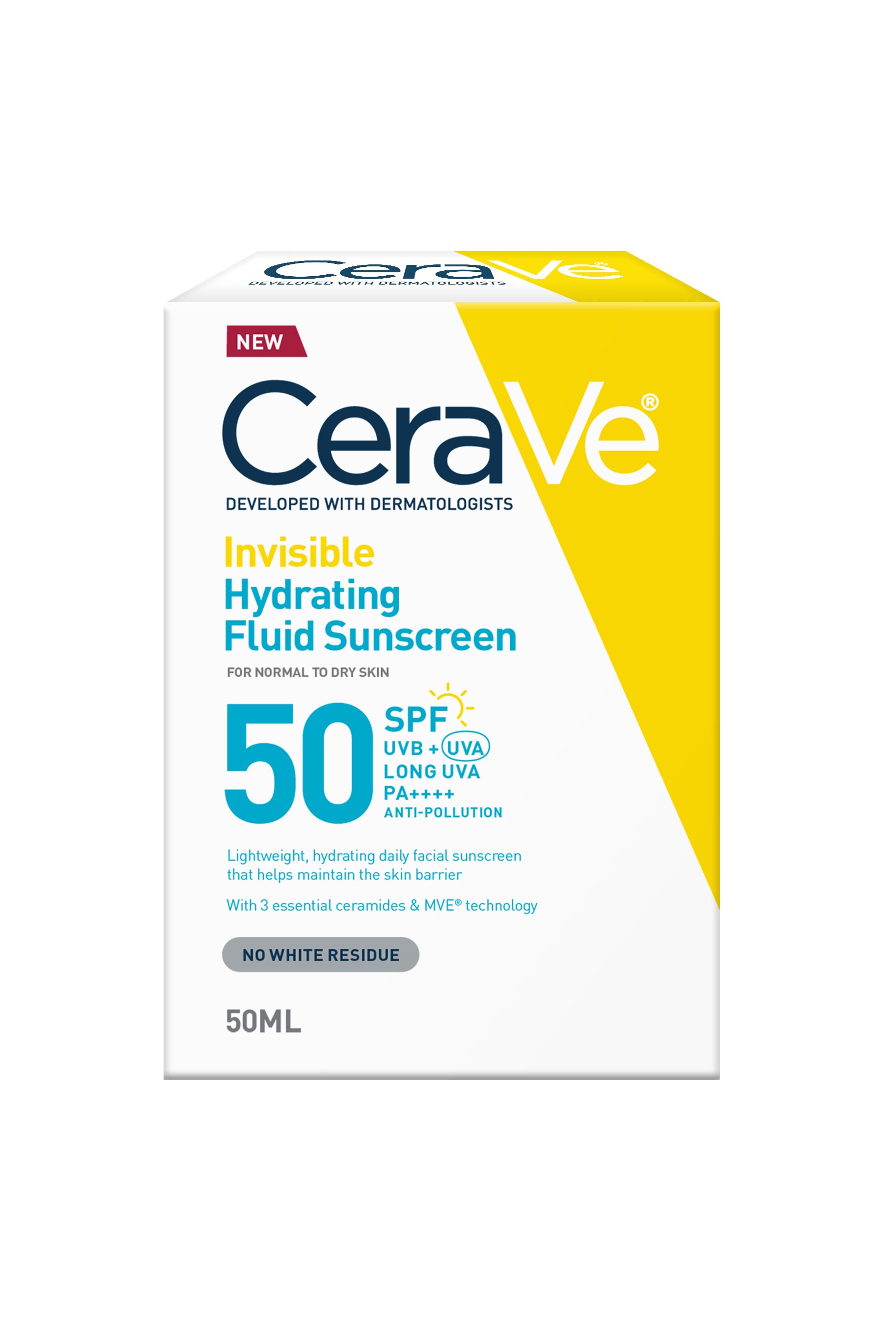 Protetor Solar Fluido Invisível Hidratante SPF 50 2