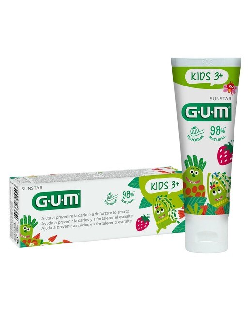 Pasta Dentífrica Kids Morango (3-6 Anos) - 50 ml 1