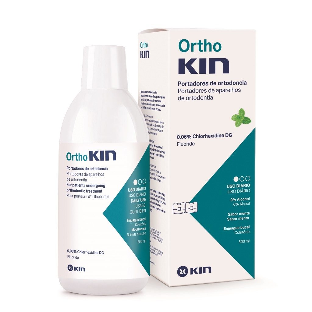 Colutório Orthokin 500ml Kin 1