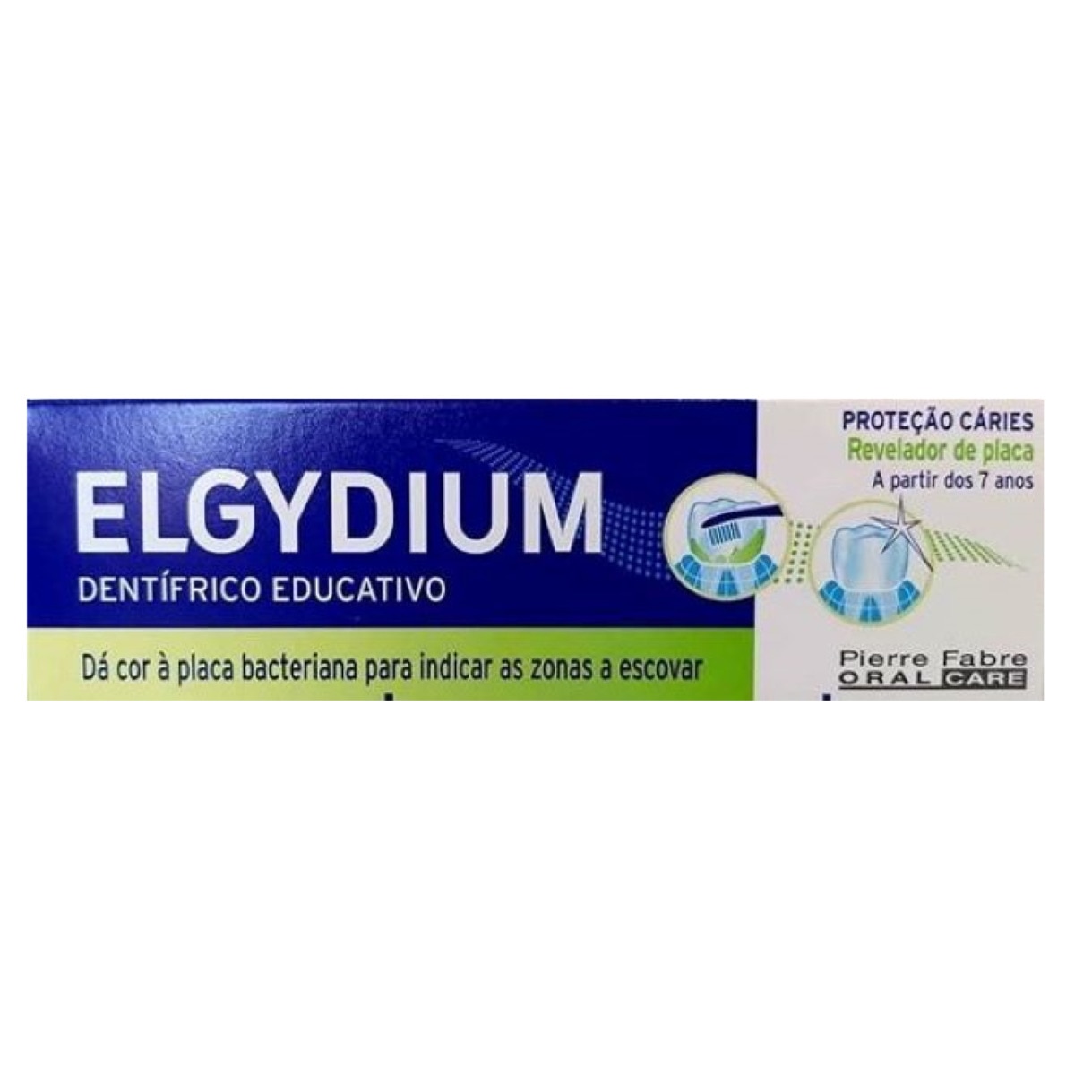 Pasta Dentífrica Reveladora de Placa 50 ml Elgydium 1