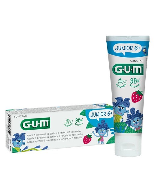 Imagem 0 de Pasta Dentífrica Júnior Morango - 50 ml