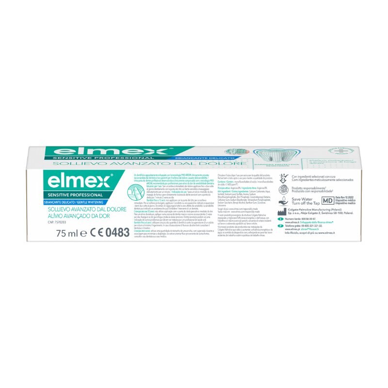 Pasta Dentífrica para Dentes Sensíveis Pro-Argin - 75ml 3