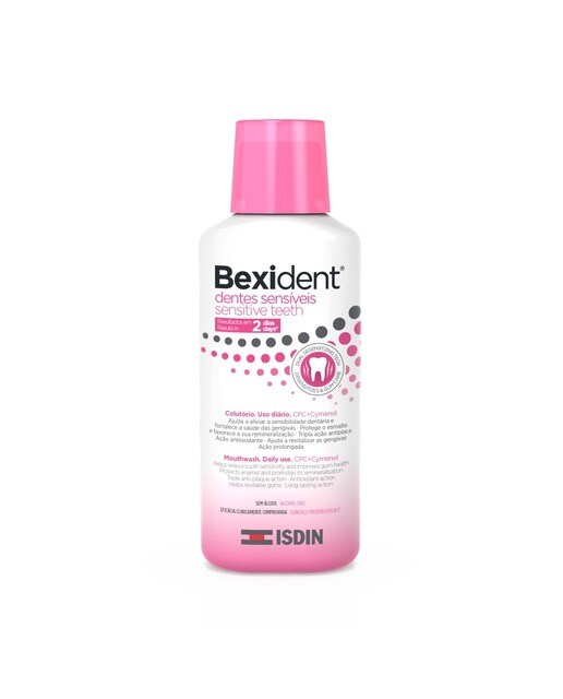 Colutório com CPC Dentes Sensíveis Bexident - 250 ml 1